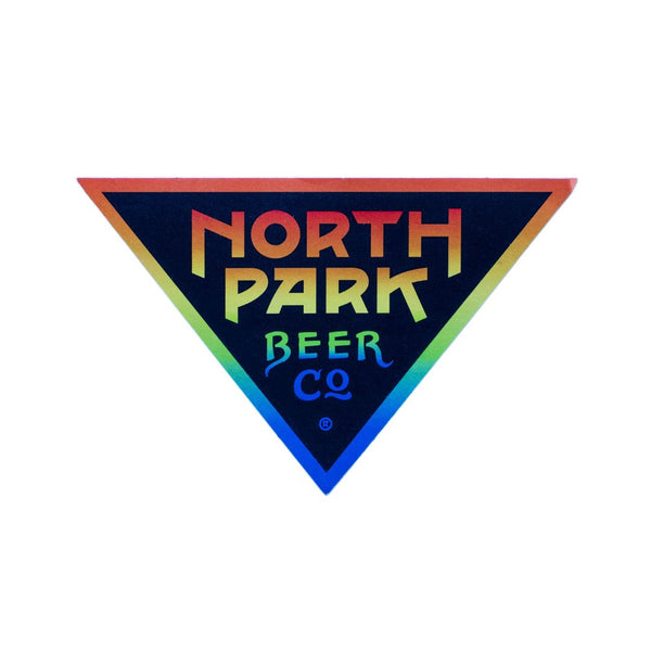 NPBC Pride Triangle Logo Sticker