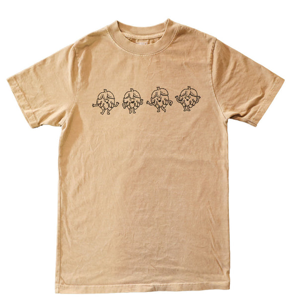 Yellow Buddies Vintage Wash Tshirt