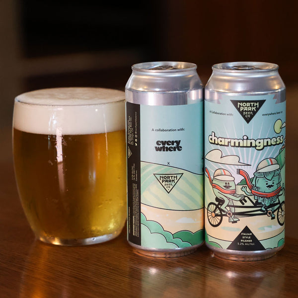 charmingness - everywhere collab - Italian Style Pilsner
