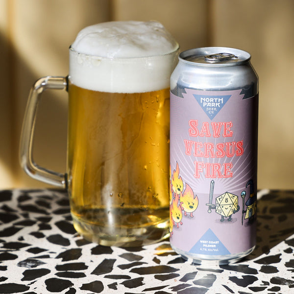 Save Versus Fire - West Coast Pilsner